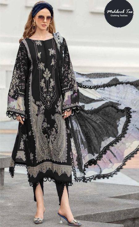 1686 C By Mehbbob Tex Cotton Printed Bulk Pakistani Salwar Suits Orders In India
